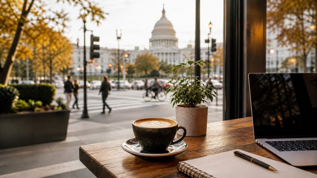 Coffee Near Me in Washington: 50 Cafés for Remote Work & Relaxed Mornings