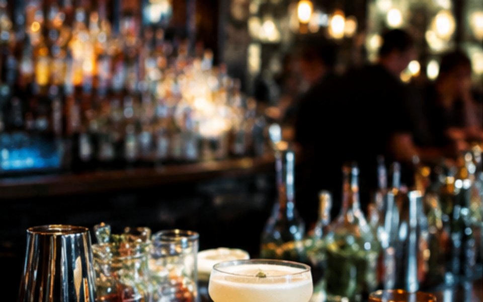 Our Bar ATL editorial mood illustration for Atlanta