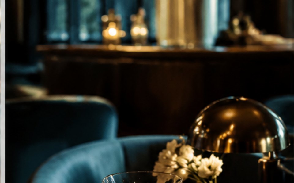 Bar Margot editorial mood illustration for Atlanta