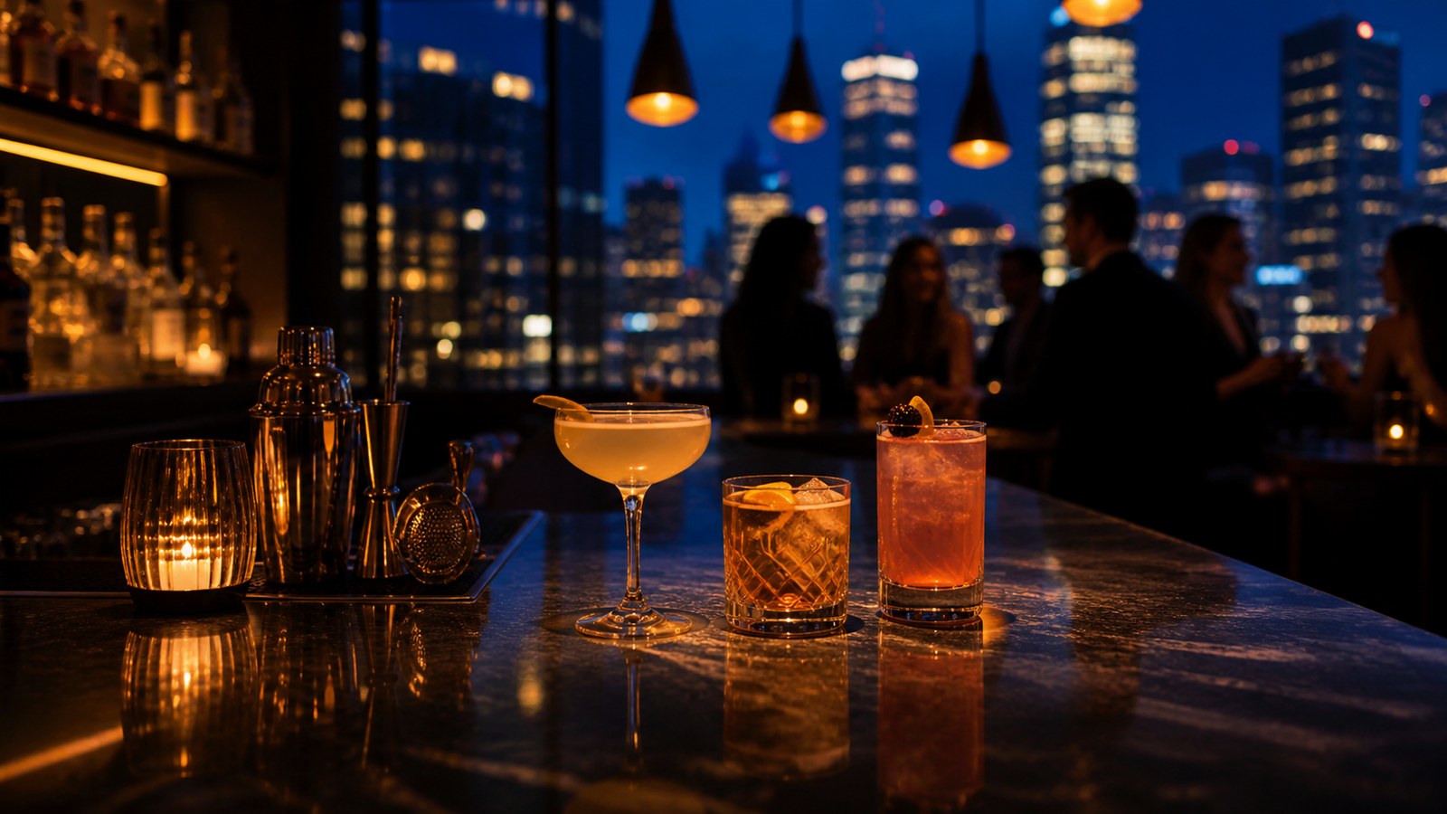 Bars in Boston — editorial city cover