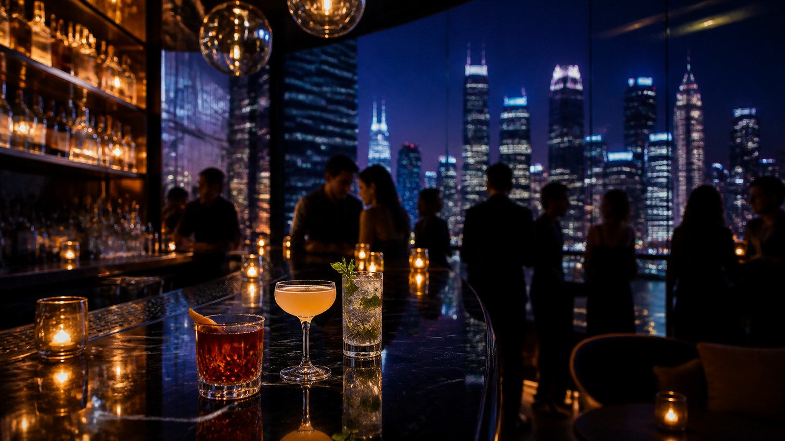 Bars in Chicago — editorial city cover