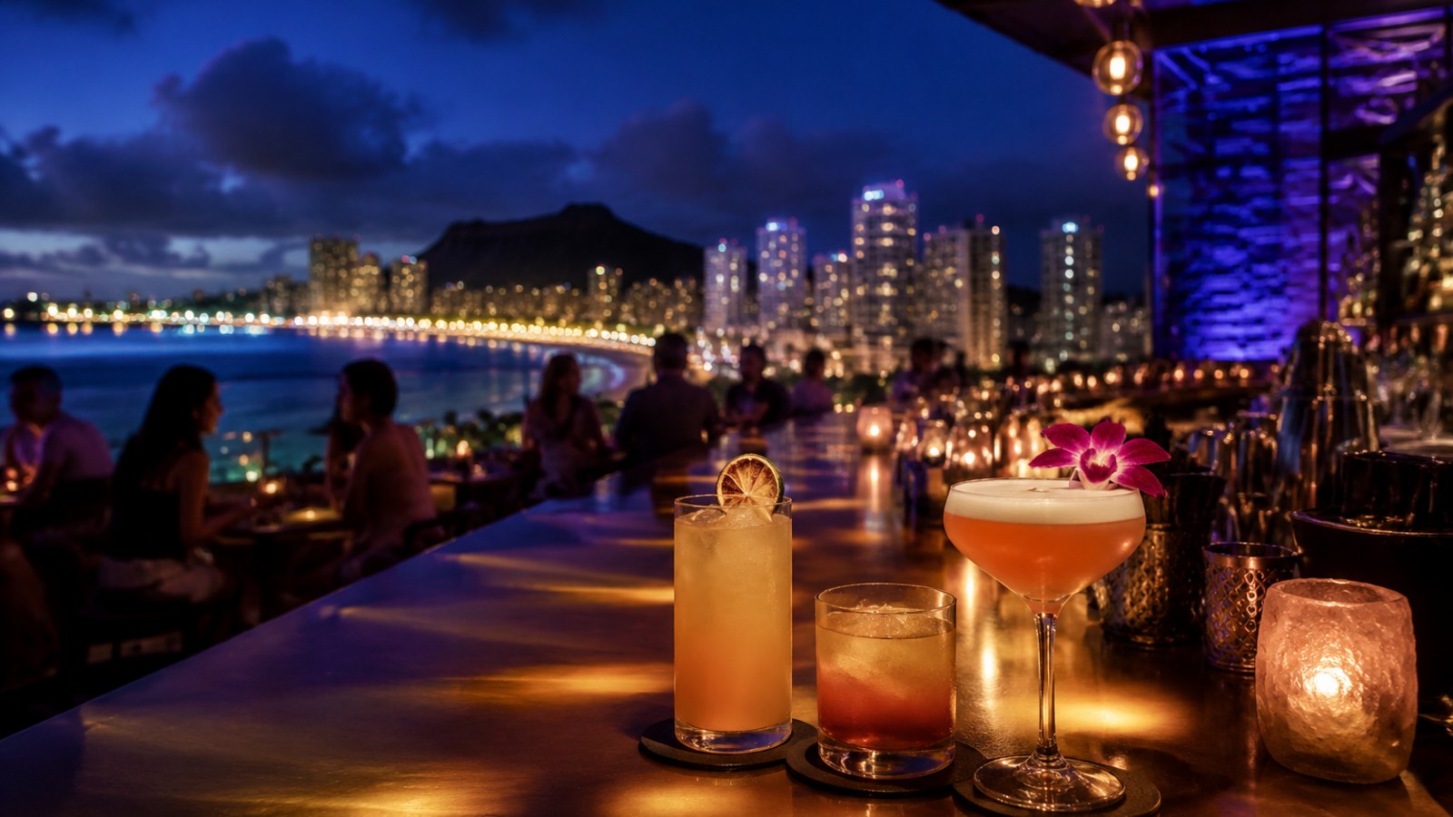 Bars Near Me in Honolulu in Honolulu — editorial city cover