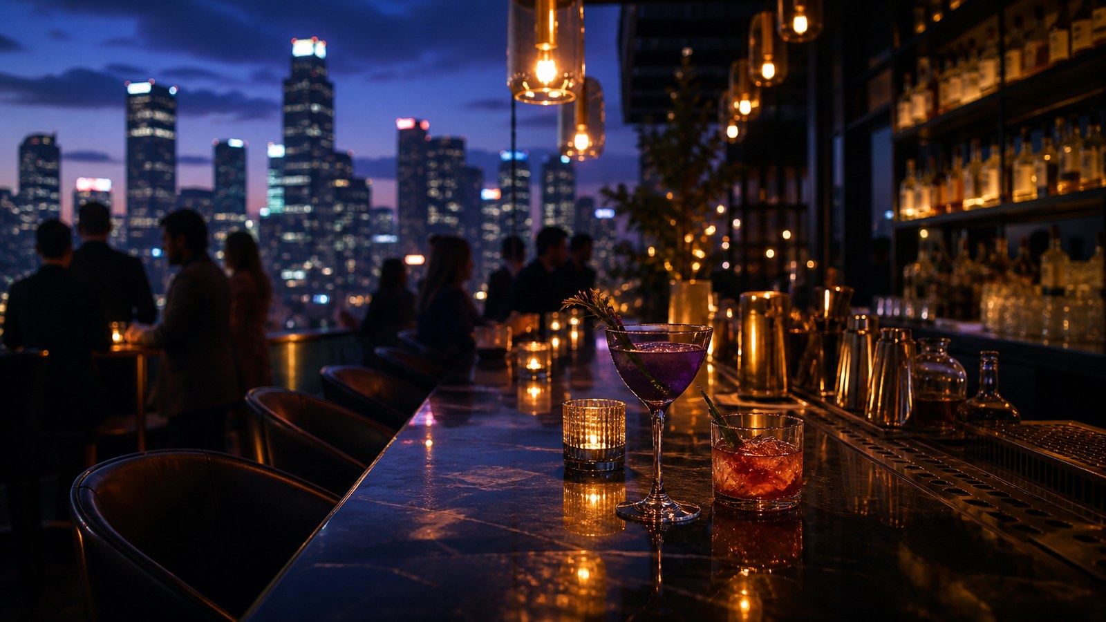 Bars in Los Angeles — editorial city cover