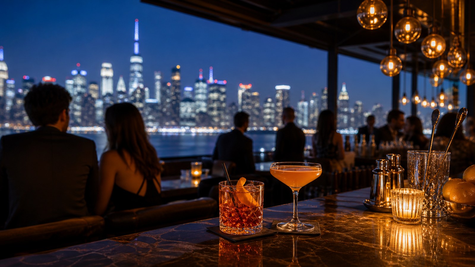 Bars in New York City — editorial city cover