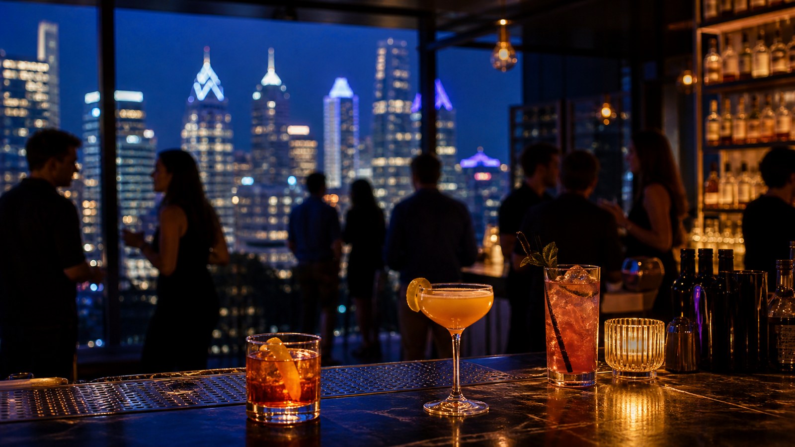 Bars in Philadelphia — editorial city cover