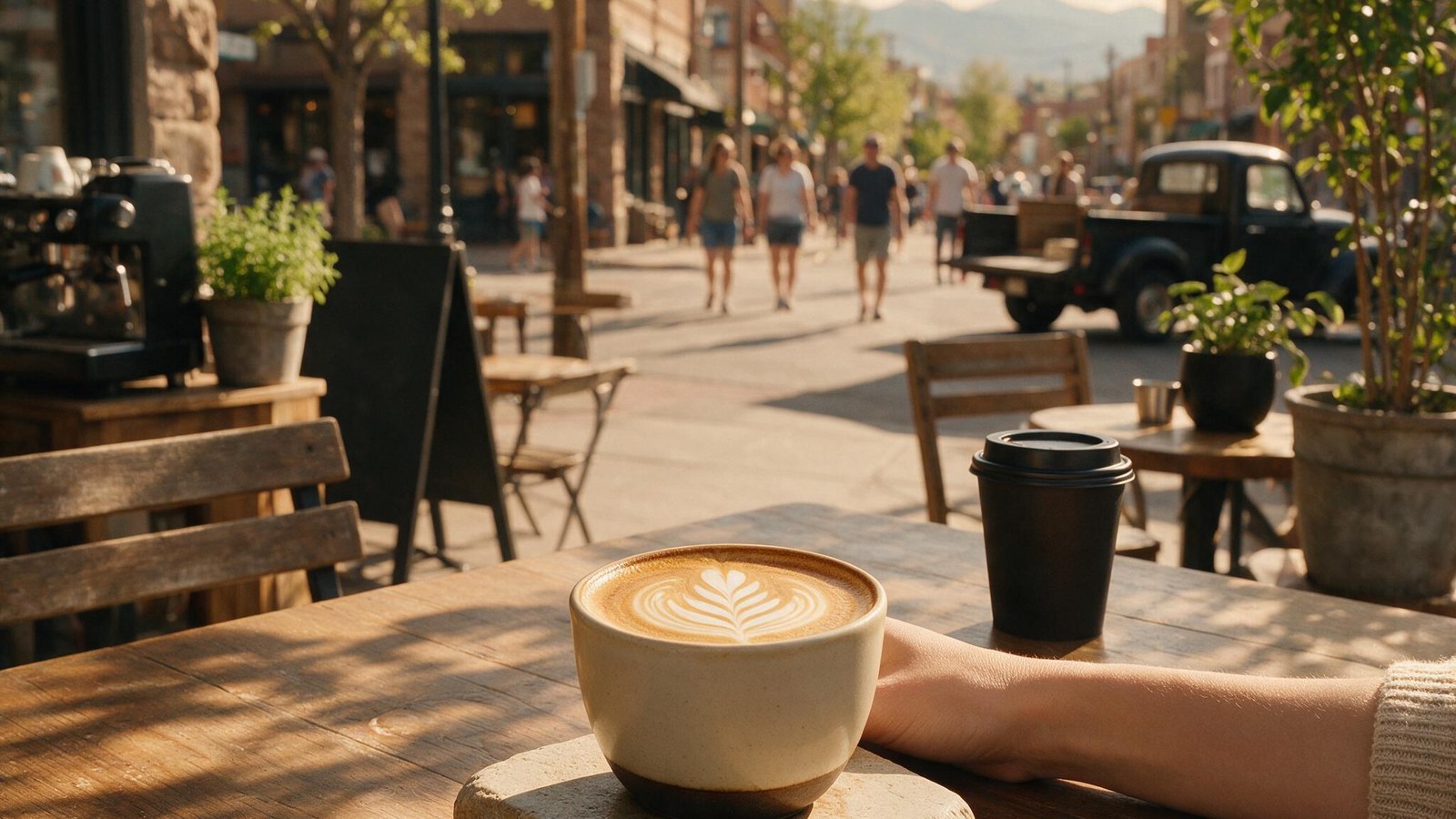 Coffee Near Me in Denver in Denver — editorial city cover