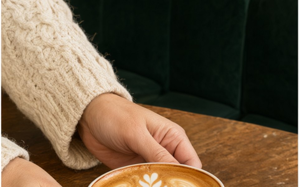 Artessence Coffee Shop editorial mood illustration for Jacksonville