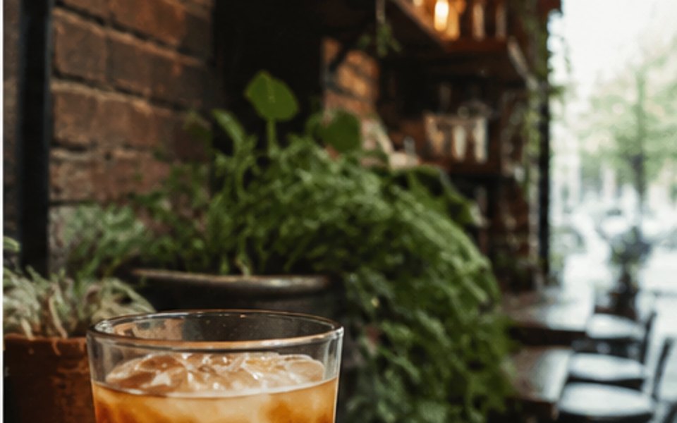 Coffee Project New York | East Village editorial mood illustration for New York City