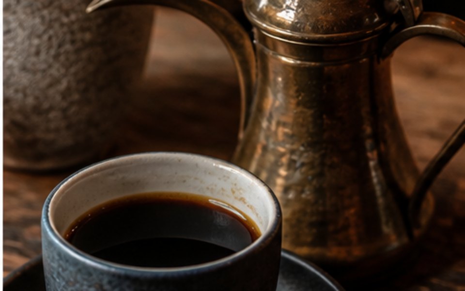 Jabal Coffee House editorial mood illustration for Orlando
