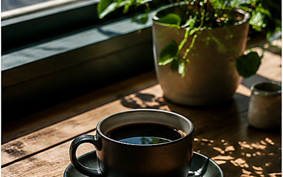 Anchorhead Coffee editorial mood illustration for Seattle