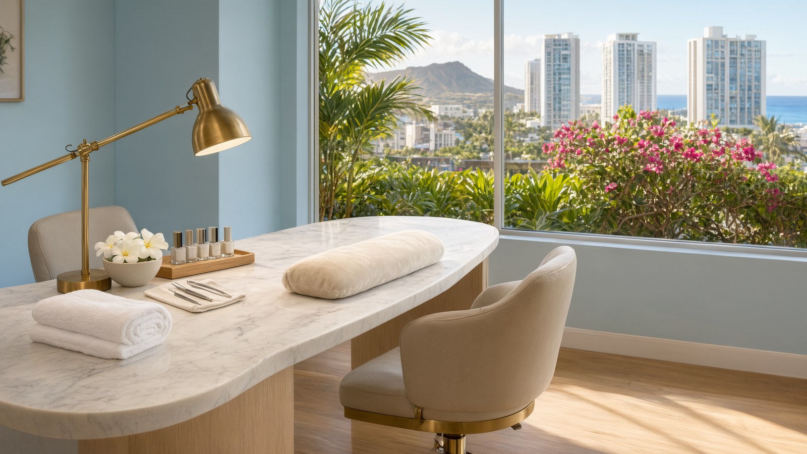 Nail Salon Near Me in Honolulu in Honolulu — editorial city cover