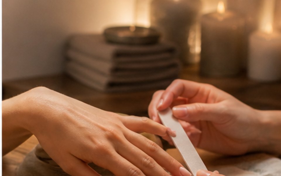 D’or Nail Spa editorial mood illustration for Nashville