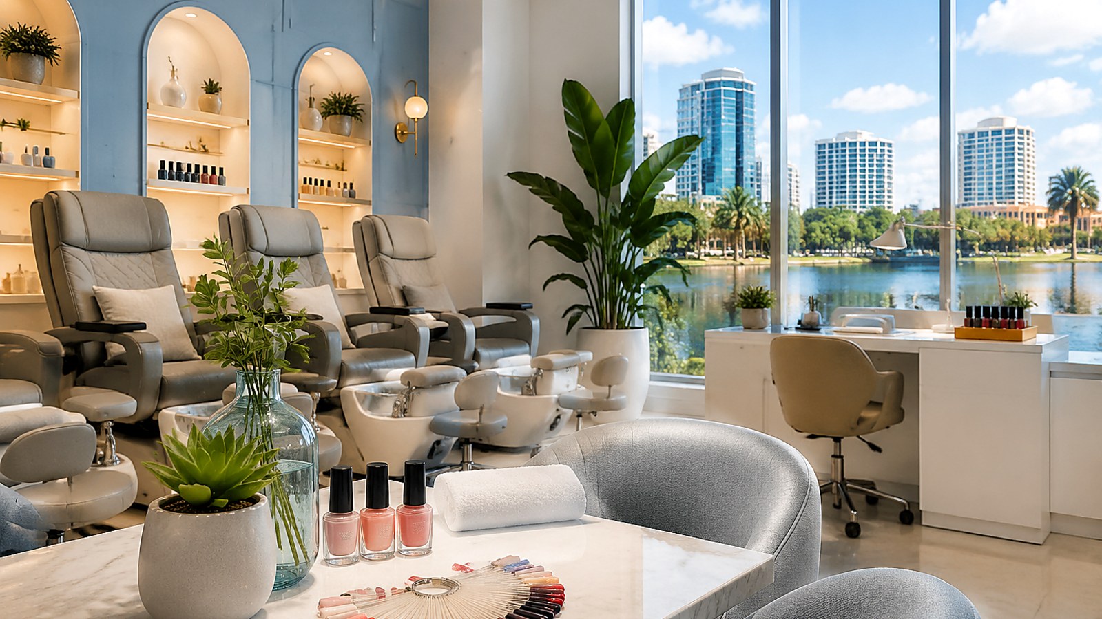 Nail Salon Near Me in Orlando in Orlando — editorial city cover