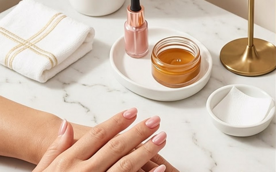 Queen Nails & Spa editorial mood illustration for Philadelphia