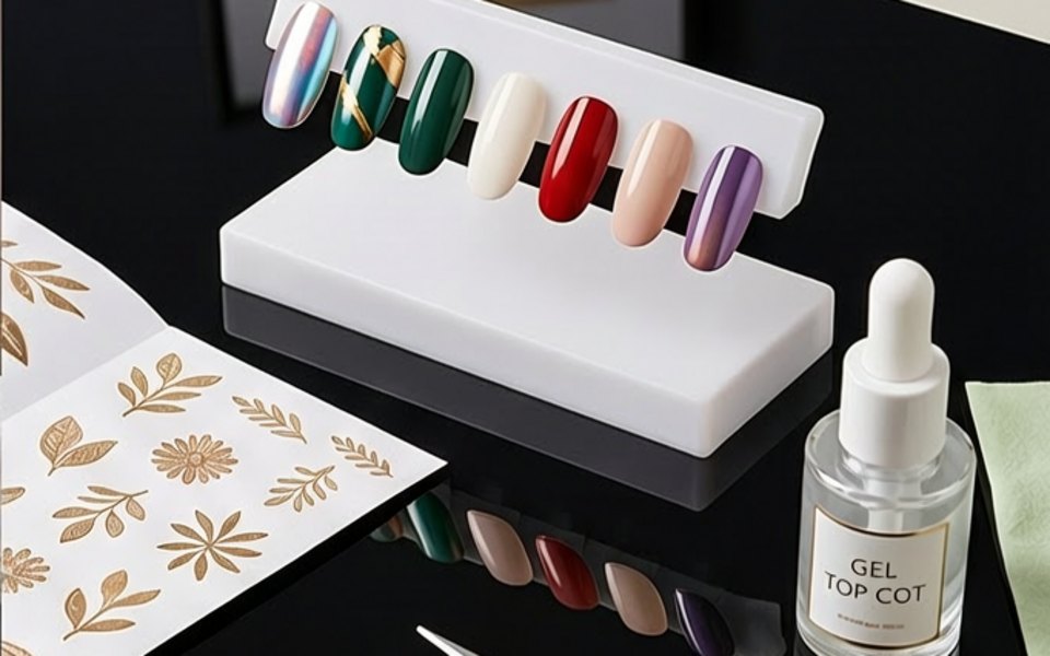 Talon Nail Bar editorial mood illustration for Philadelphia