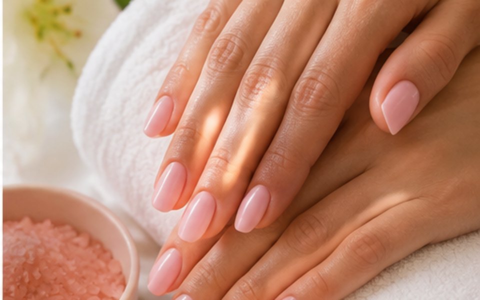 Nail Care & Spa editorial mood illustration for San Diego