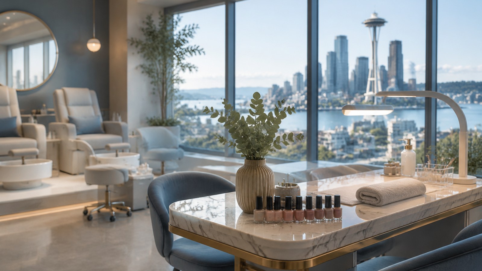 Nail Salon Near Me in Seattle in Seattle — editorial city cover