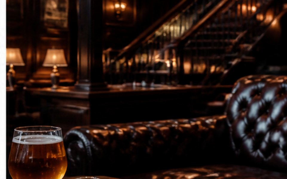 Bostonia Public House editorial mood illustration for Boston