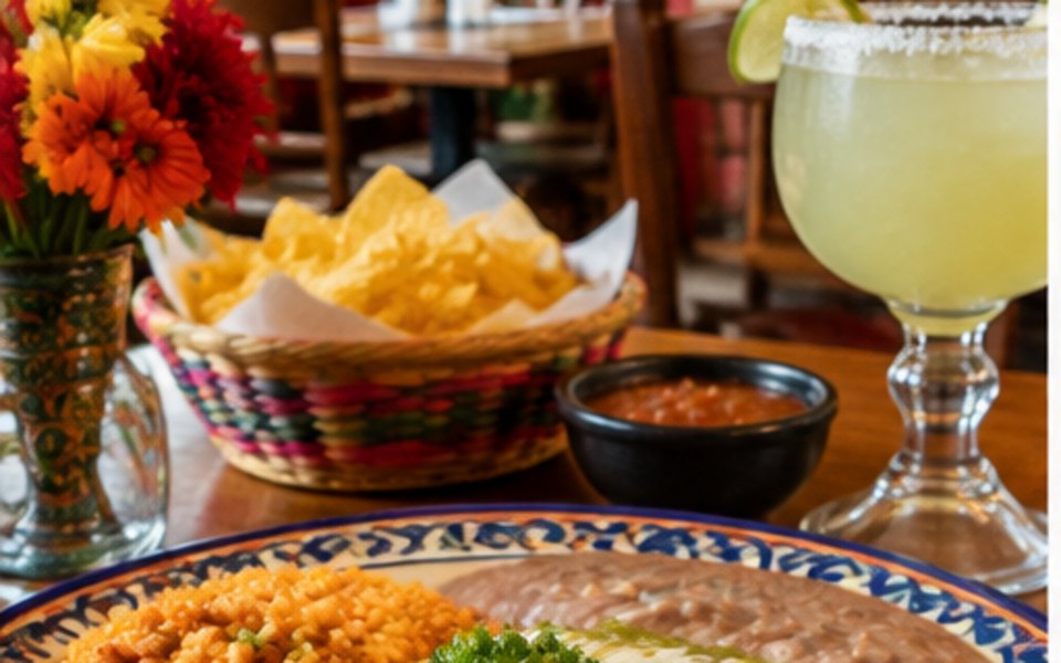 Kiki's Mexican Restaurant editorial mood illustration for El Paso