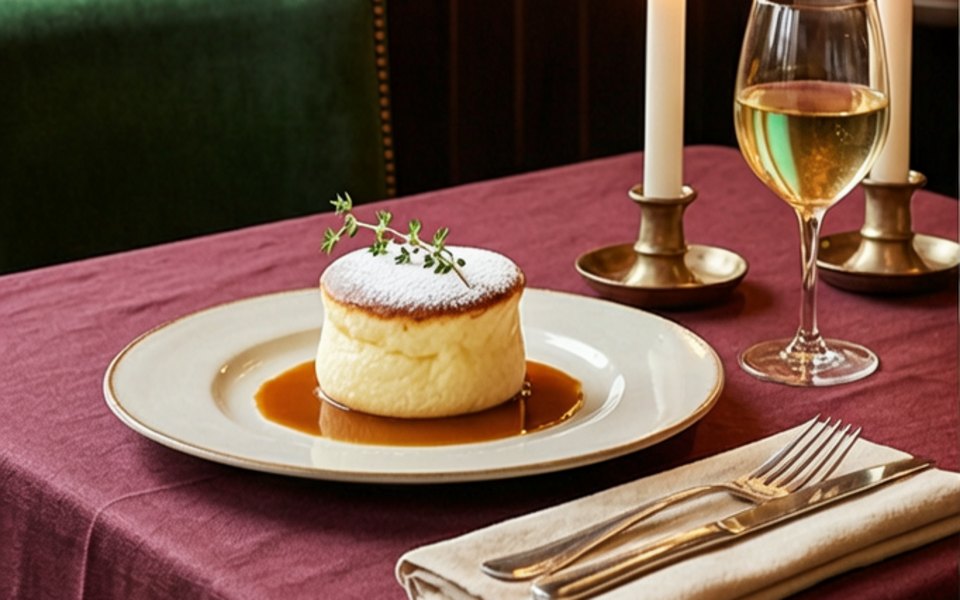 rise soufflé - Fort Worth editorial mood illustration for Fort Worth