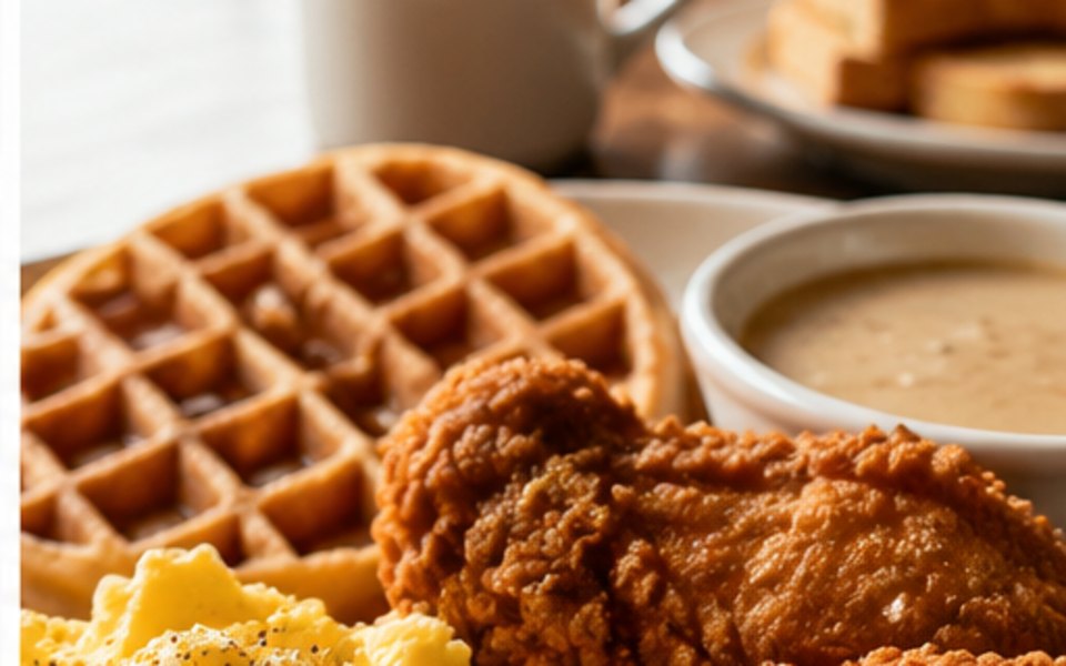 The Breakfast Klub editorial mood illustration for Houston