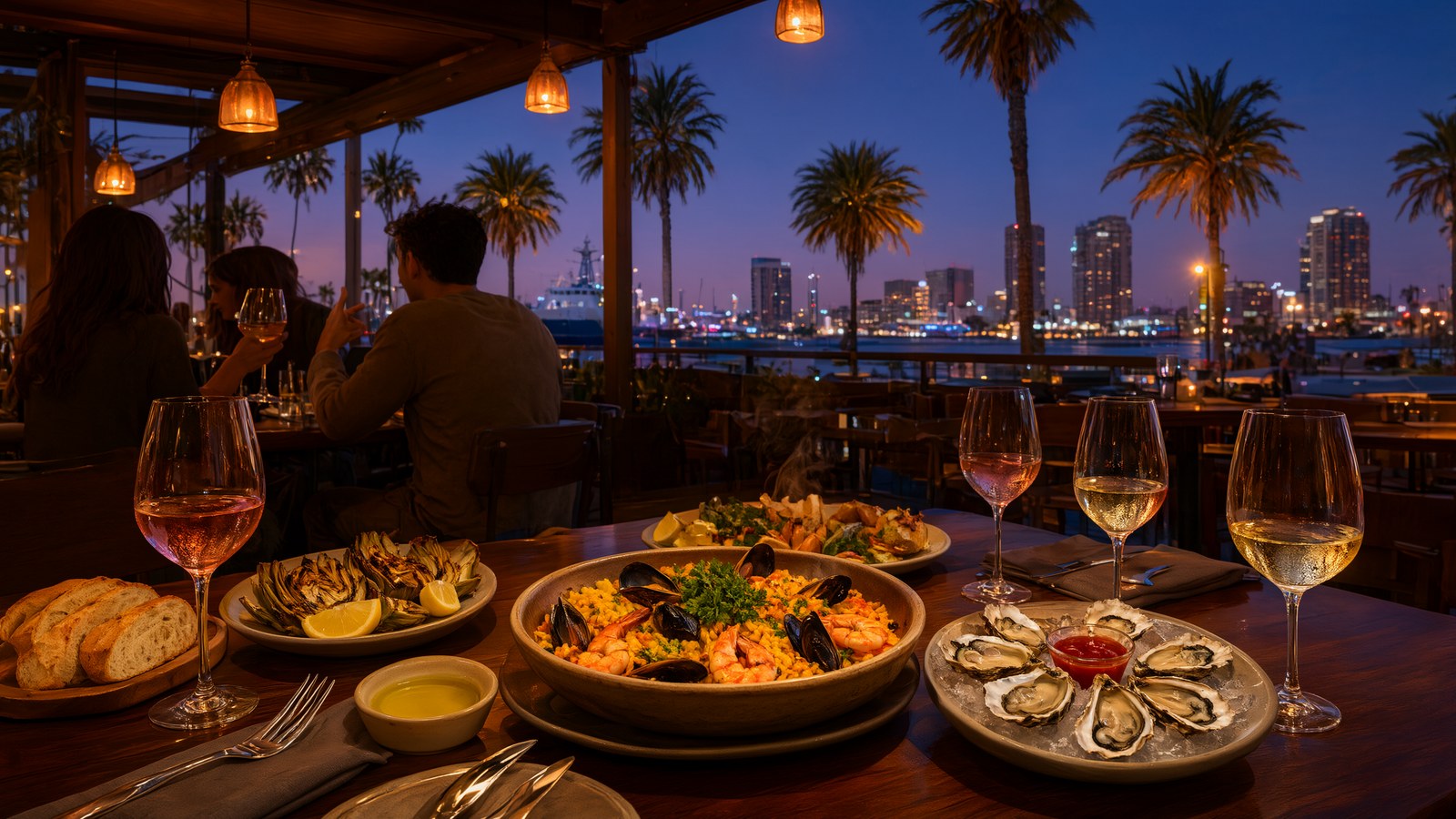 restaurants in Long Beach — editorial city cover