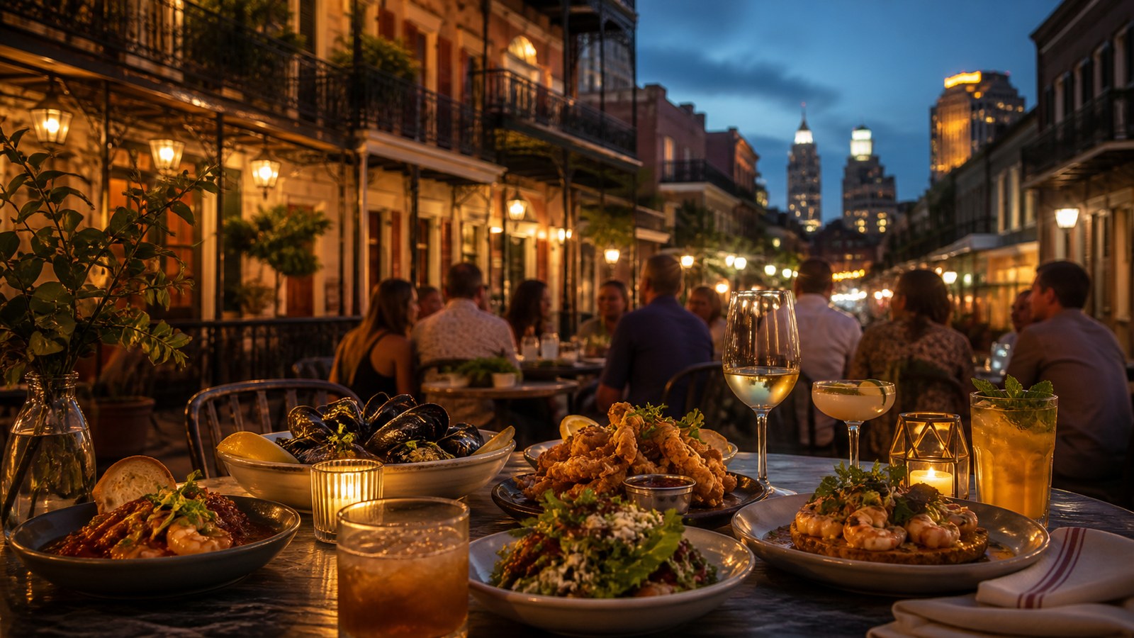 Restaurants in New Orleans — editorial city cover