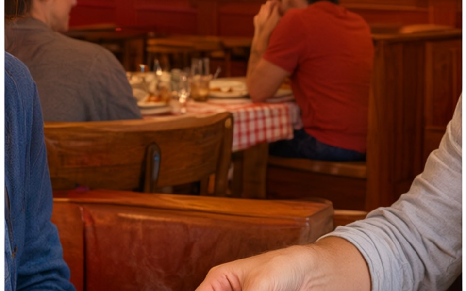 Spaghetti Works editorial mood illustration for Omaha