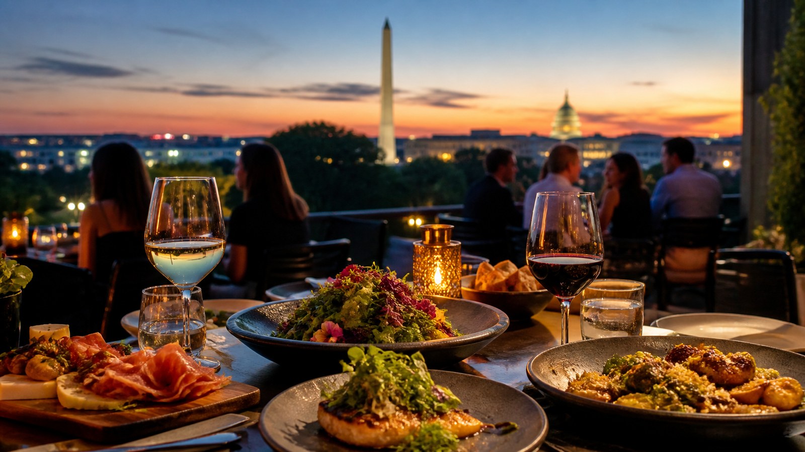 Restaurants in Washington — editorial city cover