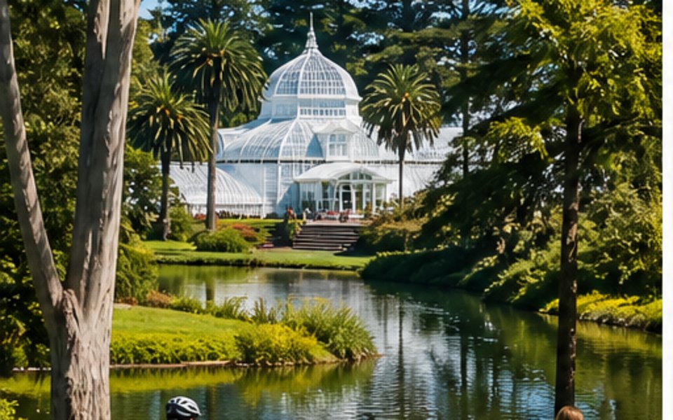 Golden Gate Park editorial mood illustration for San Francisco