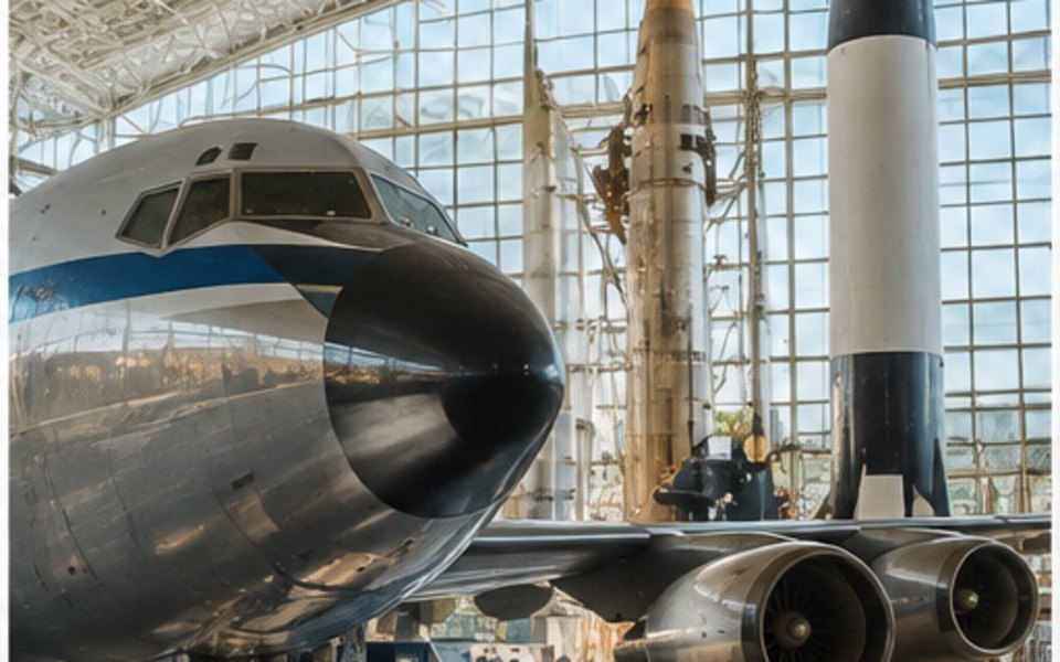 The Museum of Flight editorial mood illustration for Seattle